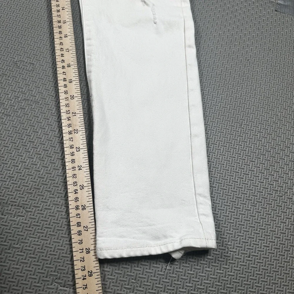 Todd Snyder Jeans Mens 30x29 White Selvedge Denim Distressed Button Fly Japan